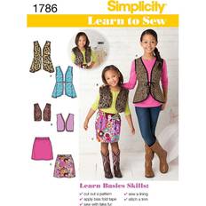 Schemi di Ricamo Simplicity 1786 Cucito Abbigliamento Sportivo K5