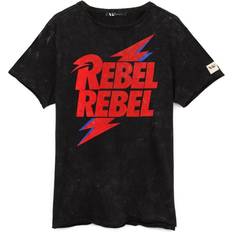 David Bowie Rebel Rebel T-Shirt Black