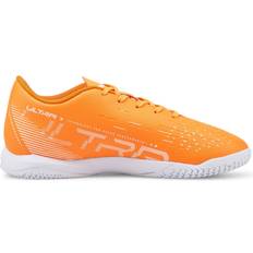 Orange Fußballschuhe Puma Ultra Play Fußballschuhe für Kinder