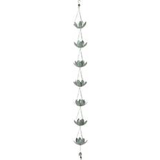 Garden & Outdoor Environment Galvanized Metal Rain Chain Downspout Gutter Accent Flower