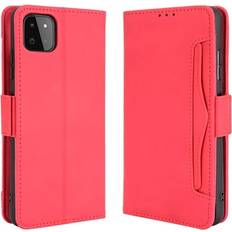 Samsung galaxy a22 5g MTP Products Samsung Galaxy A22 5G Plånboksfodral Med Korthållare Röd