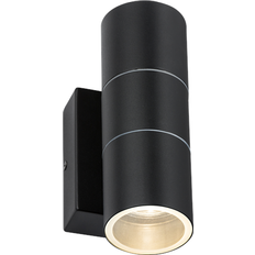 Knightsbridge 230V IP54 GU10 Up and Down Wall Light with Photocell Sensor Väggarmatur