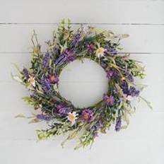 Lights4fun 45cm Lavender Wreath