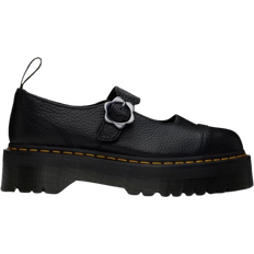 Dr martens black nappa Dr. Martens Addina Flower - Black/Milled Nappa