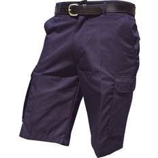 Warrior Cargo Work Shorts Navy 36R