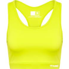 Giallo Reggiseni Hummel Active Sports Top Yellow Woman