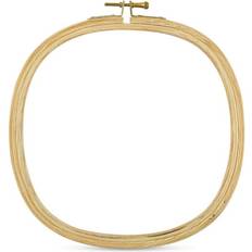 Embroidery Hoops & Frames DMC Wooden Needlework Hoop Square, 21 cm