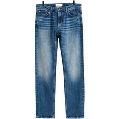 Gant Regular Fit Jeans - Mid Blue Vintage
