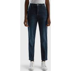 Donna - Lungo Jeans United Colors of Benetton Pantalone 4NF1DF02U Jeans - Blu Scuro Denim 901