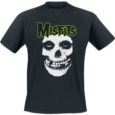 Misfits Misfits T-shirt Green Skull för Herr svart