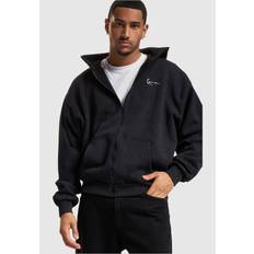 Herren - Polyester Pullover Karl Kani Sweatjacke schwarz