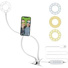 3 Inch Ring Light with Clip Holder