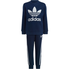 Adidas Polyester Other Sets adidas Kid's Adicolor Crew Set - Night Indigo (IC9154)