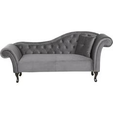 Høyrestilte Møbler Beliani Lattes Grey Sofa 188cm