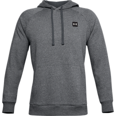 Under Armour Rival Fleece Hoodie 1357092-011, Mens Sweatshirt, Grey, EU, Grau/Weiß