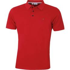 Calvin Klein Polo Shirts Calvin Klein 2024 Campus Button Ribbed Collar Golf Polo Shirt