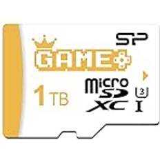 Silicon Power 1 TB SDXC Micro SD-kort spelminneskort, kompatibel med Nintendo-Switch och Steam Deck