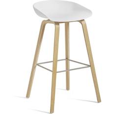 Hay AAS 32 Barstol Low Lacquered Oak Veneer