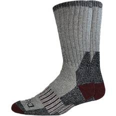 Dickies Men Socks Dickies Men's Midweight Wool Blend Thermal Crew Socks 2pk Black 6-12