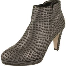 Gabor UK 7, Cocco Glitter Grey Ladies Ankle Boot 95700