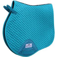 Plastic Pads Pro Cho VenTECH Jump Saddle Pad Turquoise