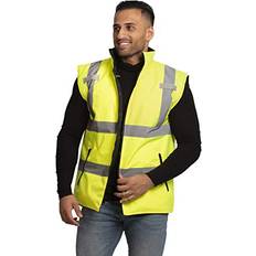 3XL Work Vests JORESTECH Hi-Vis Reversible Insulated Safety Vest ANSI Class VL-07 5XL Lime