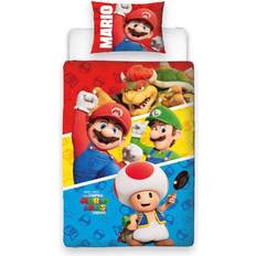 Character World Nintendo Super Mario Movie Official Duvet Cover 135x200cm