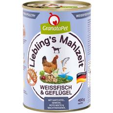Granatapet Liebling’s Mahlzeit Weißfisch Geflügel 6x400g