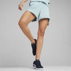 Mujer - Turquesa Shorts Puma Turquesa Pantalón Corto Mujer talla Her - Azul