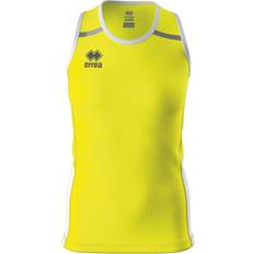 Yellow Tank Tops Errea Womens Kenny Singlet W Fluo Yellow/White