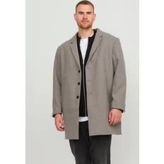 Stoff Mäntel Jack & Jones Plus Coat Beige EU5XL US3XL