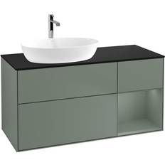 Grön Tvättställsskåp Villeroy & Boch Tvättställsskåp Finion G812GMGM