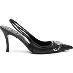 Diesel Pumps Diesel Läder Slingback Pumps - Svart