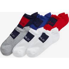 Polo Socks Polo Ralph Lauren Square No Show Socks Multi 10-13