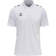 Unisex Polo Shirts Hummel Core XK Functional Polo - White