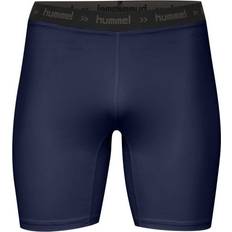 Blau - Herren Shorts Hummel First Performance Tight Shorts Men - Marine