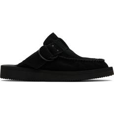 Suicoke Black LEMI-Mab Slip-On Loafers BLACK