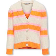 L Kofter Kids Only KOGEthel cardigan Orange 11-12 år