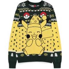 Jersey navideño - Unisexo Suéteres Difuzed Jersey Marca Modelo Navidad Pikachu Pokemon