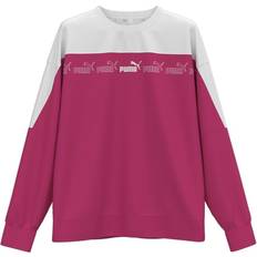 Rosa Tops Puma Sudadera de Cuello Redondo Para Mujer Around the Block