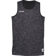 Unisexo Camisetas de tirantes Spalding Street Reversible Tank Top Black/Grey Male