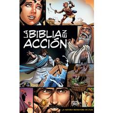La Biblia En Acción: The Action Bible Spanish Edition (Inbunden)