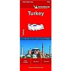 Bücher Michelin Türkei (Gefaltet)