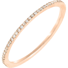 Eternity Rings - Rose Gold Adina Eden Micropavé Eternity Band - Rose Gold/Diamonds