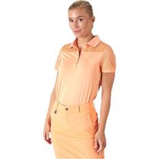 Golf - Woman Tops Röhnisch Miko Poloshirt Camiseta de Manga Corta - Orange