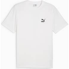 Algodón - Hombre Camisetas Puma Camiseta Classics Small Logo - White/Black