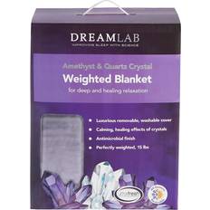 Microfiber Weight Blankets Dreamlab Crystal Weight blanket 6.8kg Purple (182.9x121.9cm)