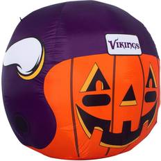 Sporticulture Minnesota Vikings 4' Inflatable Jack-O'-Helmet