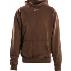 One Size Pullover Karl Kani Herren Hoody Signatur Heavy Washed Brown,XL,Braun