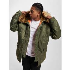 Homme - Tissu Vestes Alpha Industries Veste d’hiver 'N3B VF 59' - Olive